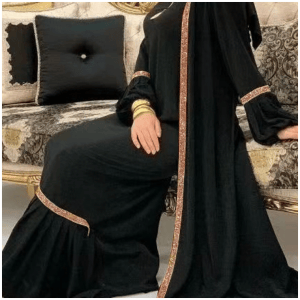 2-Piece Eid Abaya Dress Set